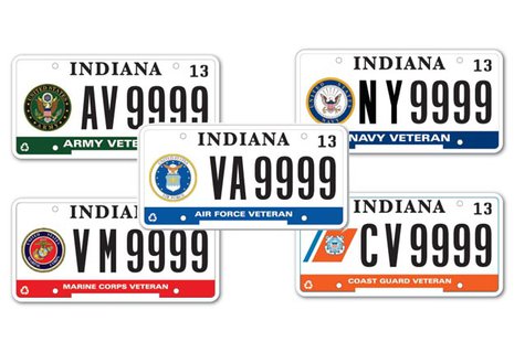 Indiana Vet Plates Indiana Vet Plates