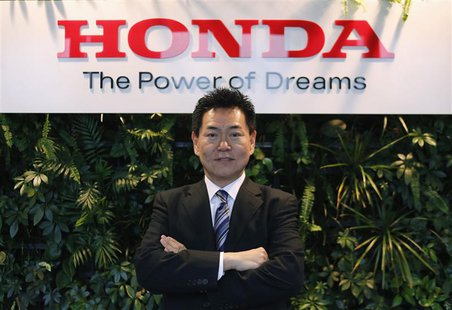 Yasuhisa Arai, Senior Managing Officer and Director, Chief Officer of Motorsports, Honda R&D Co. poses at the Honda Motor Co's headquarters Yasuhisa Arai, Senior Managing Officer and Director, Chief Officer of Motorsports, Honda R&D Co. poses at the Honda Motor Co's headquarters