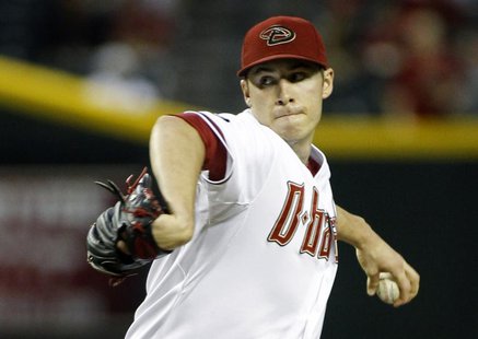 Arizona Diamondbacks pitcher Patrick Corbin delivers a pitch against the Los Angeles Dodgers during the first inning of their MLB baseball g Arizona Diamondbacks pitcher Patrick Corbin delivers a pitch against the Los Angeles Dodgers during the first inning of their MLB baseball g