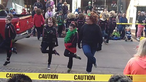 Dancing and marching at the same time. Dancing and marching at the same time.