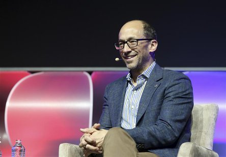 Twitter CEO Dick Costolo smiles during a panel discussion at the annual Consumer Electronics Show (CES) in Las Vegas, Nevada January 8, 2014 Twitter CEO Dick Costolo smiles during a panel discussion at the annual Consumer Electronics Show (CES) in Las Vegas, Nevada January 8, 2014