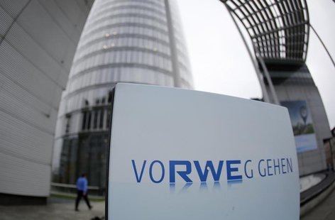 A view of the headquarters of German utility RWE in Essen November 14, 2013. REUTERS/Ina Fassbender A view of the headquarters of German utility RWE in Essen November 14, 2013. REUTERS/Ina Fassbender