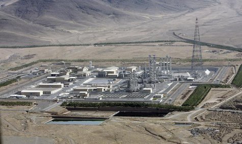 A view of the Arak heavy-water project 190 km (120 miles) southwest of Tehran August 26, 2006. REUTERS/ISNA/Handout A view of the Arak heavy-water project 190 km (120 miles) southwest of Tehran August 26, 2006. REUTERS/ISNA/Handout