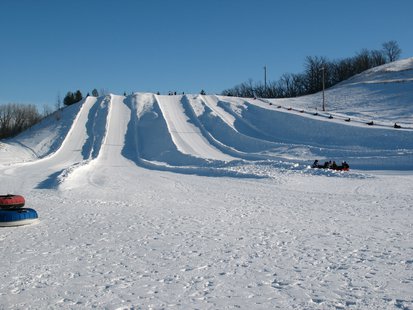 Tubing hill at Great Bear Ski Valley in Sioux Falls, SD - Wikimedia Commons photo by Jake DeGroot Tubing hill at Great Bear Ski Valley in Sioux Falls, SD - Wikimedia Commons photo by Jake DeGroot