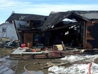 Branch County Home ripped apart and set on fire by suspected natural gas leak. It remains under investigation. Branch County Home ripped apart and set on fire by suspected natural gas leak. It remains under investigation.