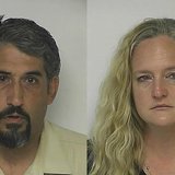 Steven and Christine Oswald (Photo from: Kewaunee County Jail). Steven and Christine Oswald (Photo from: Kewaunee County Jail).