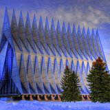 United States Air Force Academy Chapel. (USAFA.edu) United States Air Force Academy Chapel. (USAFA.edu)