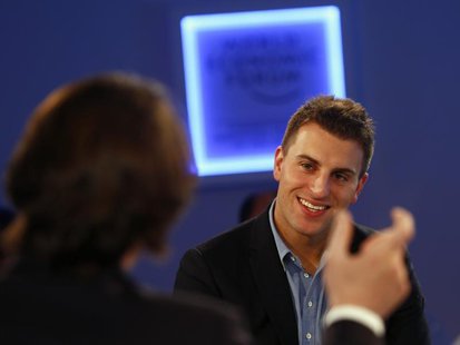 Brian Chesky, Chief Executive Officer of Airbnb smiles during a session at the annual meeting of the World Economic Forum (WEF) in Davos Jan Brian Chesky, Chief Executive Officer of Airbnb smiles during a session at the annual meeting of the World Economic Forum (WEF) in Davos Jan