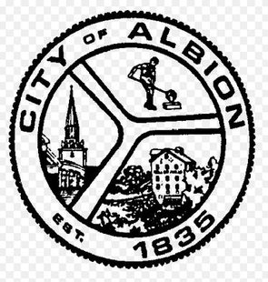 Seal of the city of Albion. Seal of the city of Albion.