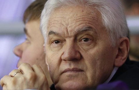 Russian businessman Gennady Timchenko attends the men's qualification ice hockey game between Russia and Norway at the Sochi 2014 Winter Oly Russian businessman Gennady Timchenko attends the men's qualification ice hockey game between Russia and Norway at the Sochi 2014 Winter Oly