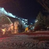 Firefighters respond to barn fire on Morrison Road in the Town of Wayside on March 23, 2014. (Photo from: FOX 11). Firefighters respond to barn fire on Morrison Road in the Town of Wayside on March 23, 2014. (Photo from: FOX 11).