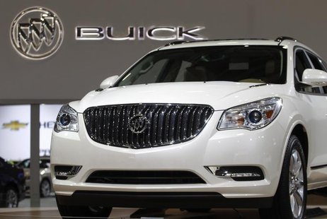 The 2013 Buick Enclave SUV is seen at the Washington Auto show February 6, 2013. REUTERS/Gary Cameron The 2013 Buick Enclave SUV is seen at the Washington Auto show February 6, 2013. REUTERS/Gary Cameron