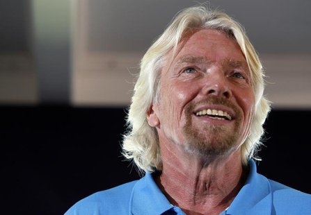 Virgin Group head Sir Richard Branson at a news conference in Newport Beach, California April 5, 2011. REUTERS/Alex Gallardo Virgin Group head Sir Richard Branson at a news conference in Newport Beach, California April 5, 2011. REUTERS/Alex Gallardo
