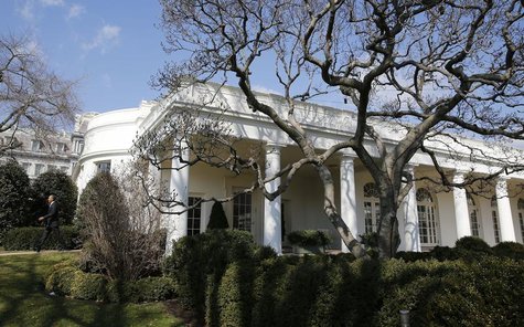U.S. President Barack Obama walks away from the Oval Office before making a statement about Ukraine on the South Lawn of the White House in U.S. President Barack Obama walks away from the Oval Office before making a statement about Ukraine on the South Lawn of the White House in