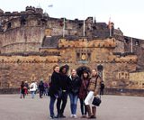 SDSU student Danielle Laughter, far right, visits Edinburgh Castle in Scotland. The Study Abroad Office has received more than 340 requests for information on opportunities this school year. SDSU student Danielle Laughter, far right, visits Edinburgh Castle in Scotland. The Study Abroad Office has received more than 340 requests for information on opportunities this school year.