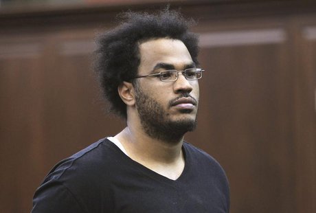 Jose Pimentel, 27, is seen in Manhattan Criminal Court in New York November 20, 2011. REUTERS/William Lopez/Pool Jose Pimentel, 27, is seen in Manhattan Criminal Court in New York November 20, 2011. REUTERS/William Lopez/Pool
