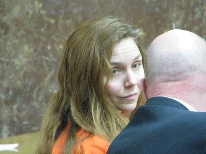 Jessica Anne Strom with attorney James Runyon in court. Photo: WSAU
Jessica Anne Strom with attorney James Runyon in court. Photo: WSAU