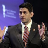 House Budget Committee Chairman Paul Ryan (R-WI) speaks during Peterson Institute 2013 Fiscal Summit on Facing the Future in Washington, May House Budget Committee Chairman Paul Ryan (R-WI) speaks during Peterson Institute 2013 Fiscal Summit on Facing the Future in Washington, May