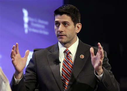 House Budget Committee Chairman Paul Ryan (R-WI) speaks during Peterson Institute 2013 Fiscal Summit on Facing the Future in Washington, May House Budget Committee Chairman Paul Ryan (R-WI) speaks during Peterson Institute 2013 Fiscal Summit on Facing the Future in Washington, May