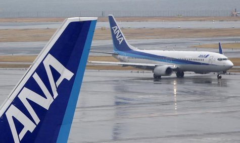 All Nippon Airways' (ANA) planes are seen at Haneda airport in Tokyo February 14, 2014. REUTERS/Yuya Shino All Nippon Airways' (ANA) planes are seen at Haneda airport in Tokyo February 14, 2014. REUTERS/Yuya Shino