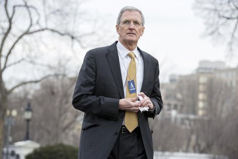 Greg Page, Chairman and CEO, of Cargill arrives to meet with U.S. President Barack Obama and other CEOs at the White House in Washington Feb Greg Page, Chairman and CEO, of Cargill arrives to meet with U.S. President Barack Obama and other CEOs at the White House in Washington Feb