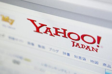 A website of Yahoo Japan Corp is seen on a computer screen in Tokyo August 19, 2009. REUTERS/Stringer A website of Yahoo Japan Corp is seen on a computer screen in Tokyo August 19, 2009. REUTERS/Stringer