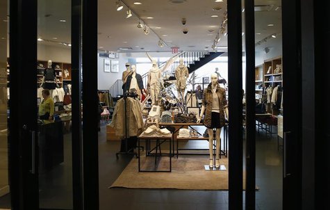A J.Crew store is seen in Manhattan, New York March 3, 2014. REUTERS/Mike Segar A J.Crew store is seen in Manhattan, New York March 3, 2014. REUTERS/Mike Segar