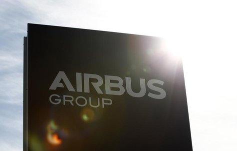 The logo of Airbus Group, Europe's largest aerospace group, is pictured in front of the company headquarters building in Ottobrunn, near Mun The logo of Airbus Group, Europe's largest aerospace group, is pictured in front of the company headquarters building in Ottobrunn, near Mun