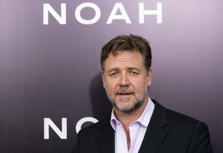 Cast member Russell Crowe attends the U.S. premiere of "Noah" in New York March 26, 2014. REUTERS/Andrew Kelly Cast member Russell Crowe attends the U.S. premiere of "Noah" in New York March 26, 2014. REUTERS/Andrew Kelly