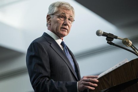 U.S. Secretary of Defense Chuck Hagel speaks during a retirement ceremony at the National Security Agency in Fort Meade, Maryland March 28, U.S. Secretary of Defense Chuck Hagel speaks during a retirement ceremony at the National Security Agency in Fort Meade, Maryland March 28,