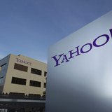 A Yahoo logo is pictured in front of a building in Rolle, 30 km (19 miles) east of Geneva, in this file picture taken December 12, 2012. REU A Yahoo logo is pictured in front of a building in Rolle, 30 km (19 miles) east of Geneva, in this file picture taken December 12, 2012. REU