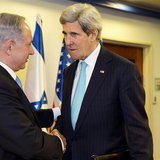 Israeli Prime Minister Benjamin Netanyahu (L) meets with U.S. Secretary of State John Kerry as they meet in Jerusalem March 31, 2014. REUTER Israeli Prime Minister Benjamin Netanyahu (L) meets with U.S. Secretary of State John Kerry as they meet in Jerusalem March 31, 2014. REUTER