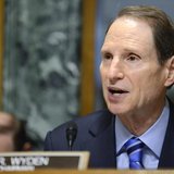 Senate Finance Committee Chairman Ron Wyden (D-OR), who is attending his first hearing as chairman after the retirement of Sen. Max Baucus ( Senate Finance Committee Chairman Ron Wyden (D-OR), who is attending his first hearing as chairman after the retirement of Sen. Max Baucus (