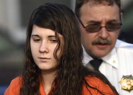 Miranda Barbour, 19, the woman dubbed the so-called Craigslist killer suspect, is led into court by sheriff deputies in Sunbury, Pennsylvani Miranda Barbour, 19, the woman dubbed the so-called Craigslist killer suspect, is led into court by sheriff deputies in Sunbury, Pennsylvani
