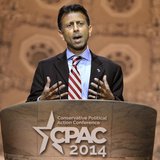Louisiana Gov. Bobby Jindal makes remarks to the Conservative Political Action Conference (CPAC) in Oxon Hill, Maryland, March 6, 2014. REUT Louisiana Gov. Bobby Jindal makes remarks to the Conservative Political Action Conference (CPAC) in Oxon Hill, Maryland, March 6, 2014. REUT