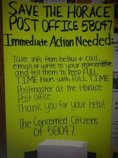 Save Horace Post Office poster Save Horace Post Office poster
