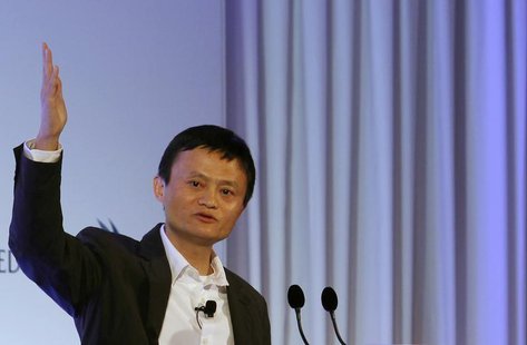 Jack Ma, the chairman of China's largest e-commerce firm Alibaba Group, speaks during a conference in Hong Kong March 20, 2013. REUTERS/Bobb Jack Ma, the chairman of China's largest e-commerce firm Alibaba Group, speaks during a conference in Hong Kong March 20, 2013. REUTERS/Bobb