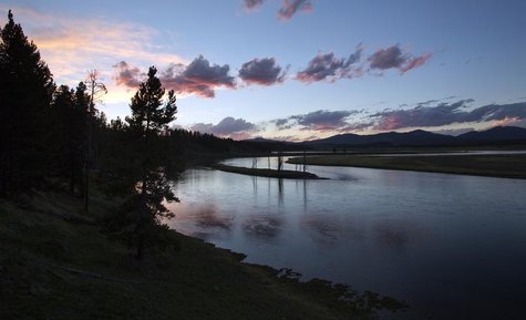 The Yellowstone River winds through the Hayden Valley in Yellowstone National Park, Wyoming, June 9, 2013. REUTERS/Jim Urquhart The Yellowstone River winds through the Hayden Valley in Yellowstone National Park, Wyoming, June 9, 2013. REUTERS/Jim Urquhart