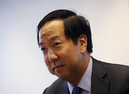 Michael Chae, head of private equity for Asia Pacific at the Blackstone Group, speaks during Reuters Global Investment Outlook Summit in Hon Michael Chae, head of private equity for Asia Pacific at the Blackstone Group, speaks during Reuters Global Investment Outlook Summit in Hon