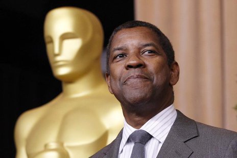 Denzel Washington, nominated for best actor for his role in "Flight", arrives at the 85th Academy Awards nominees luncheon in Beverly Hills, Denzel Washington, nominated for best actor for his role in "Flight", arrives at the 85th Academy Awards nominees luncheon in Beverly Hills,