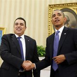 U.S. President Barack Obama and Tunisia's Prime Minister Mehdi Jomaa shake hands in the Oval Office of the White House in Washington, April U.S. President Barack Obama and Tunisia's Prime Minister Mehdi Jomaa shake hands in the Oval Office of the White House in Washington, April