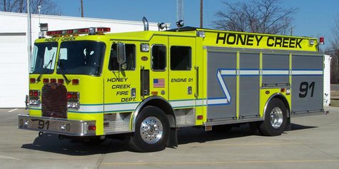 Honey Creek Fire Truck file photo Honey Creek Fire Truck file photo