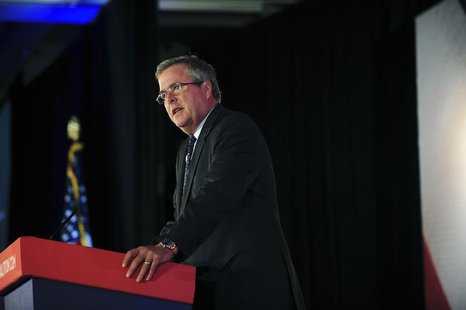 Former Florida Governor Jeb Bush speaks during the Faith and Freedom Coalition Road to Majority Conference at the J.W. Marriott Hotel in Was Former Florida Governor Jeb Bush speaks during the Faith and Freedom Coalition Road to Majority Conference at the J.W. Marriott Hotel in Was
