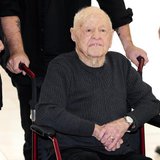 Actor Mickey Rooney arrives at the opening night of the UCLA Film and Television Archive film series "Champion: The Stanley Kramer Centennia Actor Mickey Rooney arrives at the opening night of the UCLA Film and Television Archive film series "Champion: The Stanley Kramer Centennia