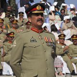 Pakistan's newly appointed army chief General Raheel Sharif attends the change of command ceremony in with outgoing army chief General Ashfa Pakistan's newly appointed army chief General Raheel Sharif attends the change of command ceremony in with outgoing army chief General Ashfa