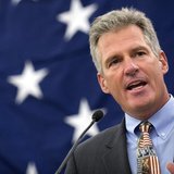Former U.S. Republican Senator Scott Brown, appears at the Northeast Republican Leadership Conference in Nashua, New Hampshire March 14, 201 Former U.S. Republican Senator Scott Brown, appears at the Northeast Republican Leadership Conference in Nashua, New Hampshire March 14, 201