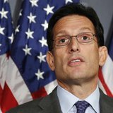 U.S. House Majority Leader Eric Cantor (R-VA) addresses a news conference at the Republican National Committee offices on Capitol Hill in Wa U.S. House Majority Leader Eric Cantor (R-VA) addresses a news conference at the Republican National Committee offices on Capitol Hill in Wa
