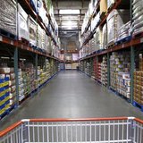 The warehouse style of shopping is shown inside a Costco store in Carlsbad, California February 28, 2012. Costco will report earnings this w The warehouse style of shopping is shown inside a Costco store in Carlsbad, California February 28, 2012. Costco will report earnings this w