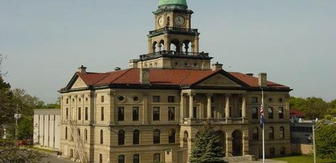 The Van Buren County Courthouse. The Van Buren County Courthouse.