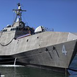 The United States littoral combat ship USS Coronado is shown during a media tour in Coronado, California April 3, 2014. REUTERS/Mike Blake The United States littoral combat ship USS Coronado is shown during a media tour in Coronado, California April 3, 2014. REUTERS/Mike Blake